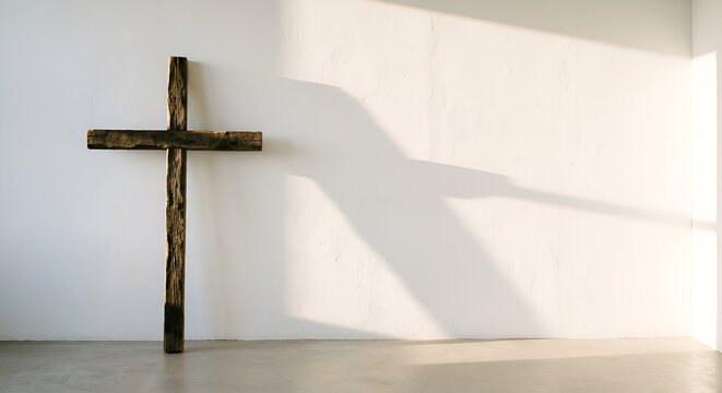 cross on the wall