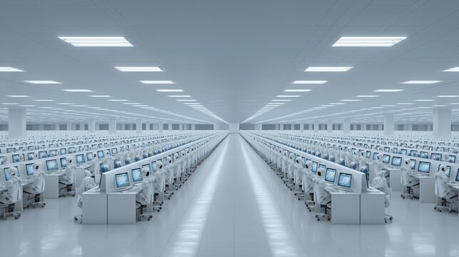 Swarm of AI Agents Executing Large-Scale Autonomous Operations