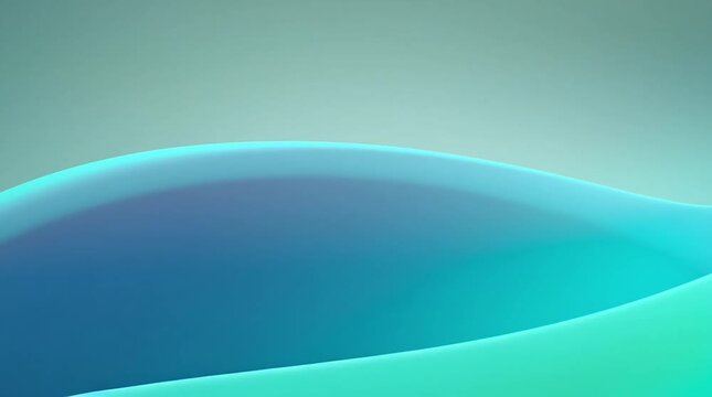 Another variation of abstract wave motion with a soft gradient background in minimalistic design.
