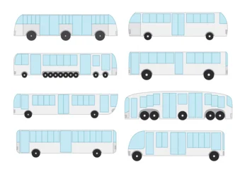 bus design on white background © nantana