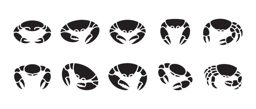 Set of stylized turtle shells seamless pattern flat design vector illustration.