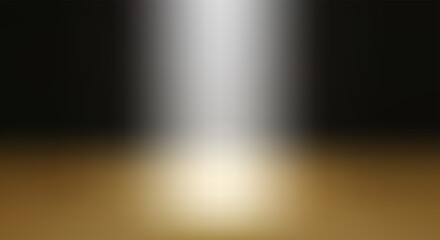 A blurred abstract background featuring a vertical beam of white light hitting a golden surface © designsMHR
