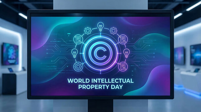 World Intellectual Property Day Celebration Screen Display