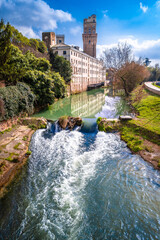 Italy. Astronomical Observatory La Specola Tower in Padova view