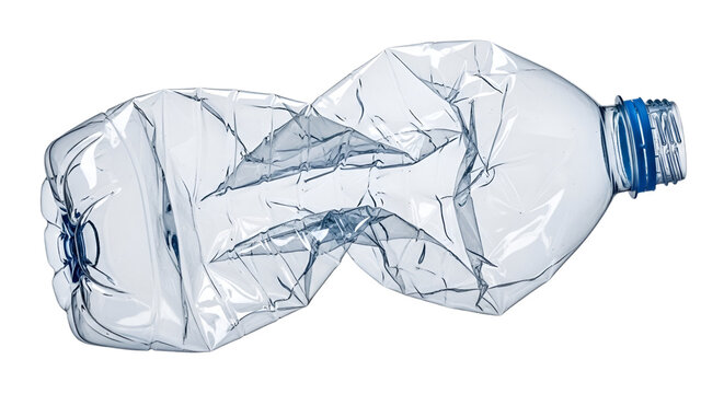 crushed plastic bottle crumpled water bottle smashed plastic crushed bottle plastic waste recyclable material crumpled plastic squished bottle plastic debris crushed packaging