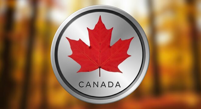 Celebrating canada day with patriotic pride and maple leaf symbol