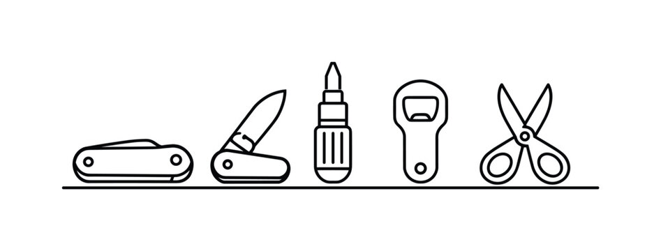 Practical everyday preparedness and versatile utility tools supporting problem solving, outdoor readiness, and efficient handling of small tasks in daily life or travel situations