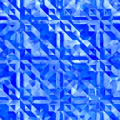Obraz premium Citrine crystal stained glass texture. Seamless pattern.