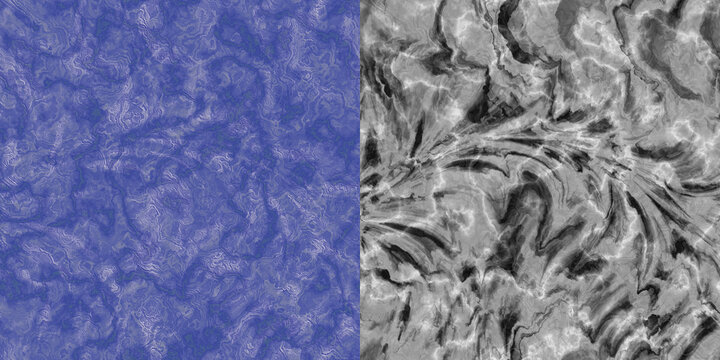 Green Fluid Swirl PBR Map Pack Layout