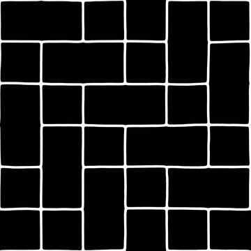 Grey Stone Block Material and Displacement Map Showcase