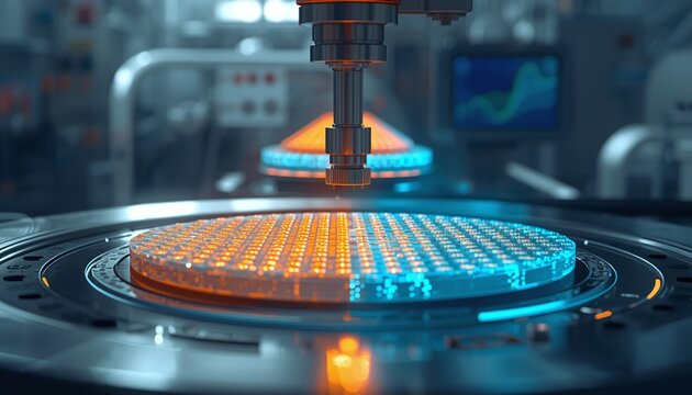 High-throughput spatial ALD &ndash; Reciprocating head moving between precursor zones, Spatial atomic layer deposition &ndash; Rotating substrate or reciprocating head for fast coating, semiconductor 