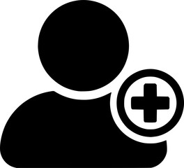 Obraz premium person with medical alert silhouette on transparent background for web and graphic design 