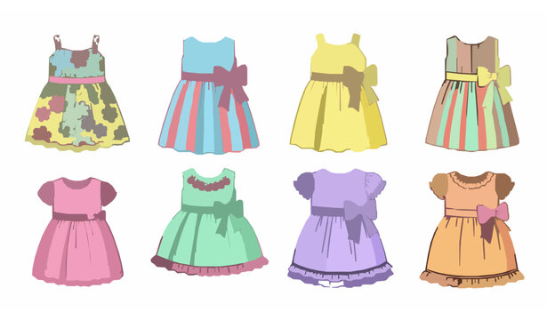 cute dress clipart 665 X 665 2 - Draw Cute Dresses