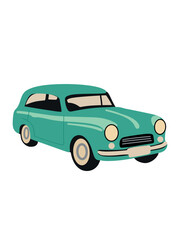 Fototapeta premium vintage retro car vector illustration design