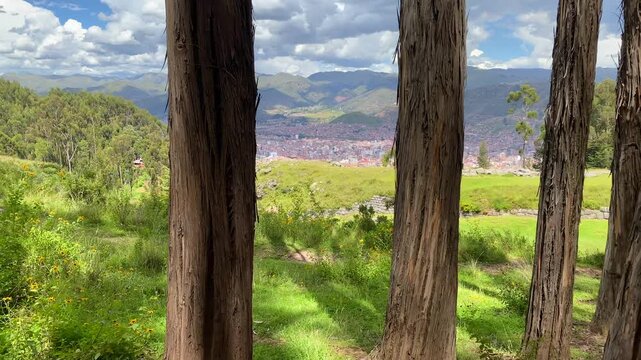 View on Cusco City, Cusco, Peru