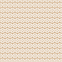 Obraz premium Seamless beige and white floral pattern with intricate designs and ornaments