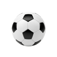 Obraz premium A soccer ball on transparent background