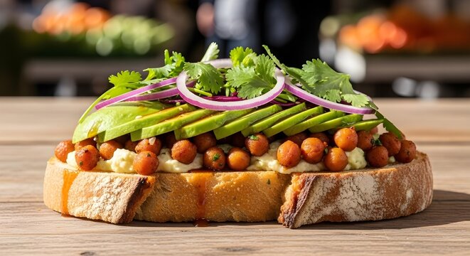 Trinidad reci&eacute;n ensamblada se duplica en un puesto r&uacute;stico de mercado callejero que evoca una rica herencia culinaria y esp&iacute;ritu comunitario