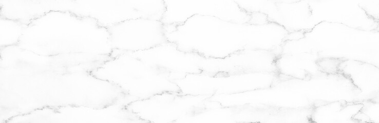 Marble granite white panorama background wall surface black pattern graphic abstract light elegant...