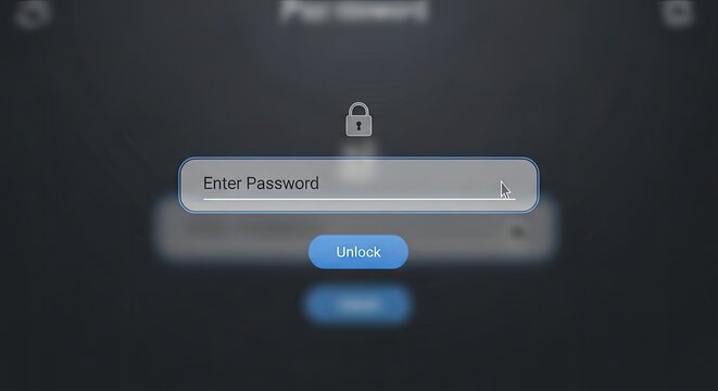 Blurry image of a wifi router configuration page