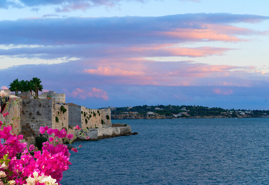 Syracuse old medieval town, Sicily Italy