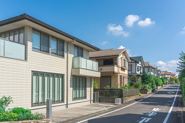 Fototapeta premium 戸建住宅の風景
