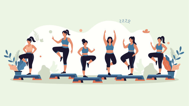 Group of Muslim men wearing medical masks and traditional robes pray on mats while following distancing guidelines.