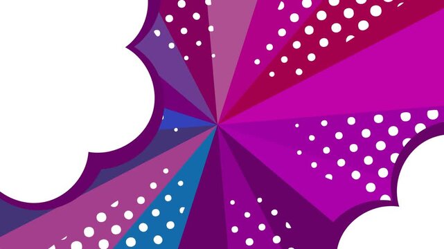 Abstract Geometric Background with Pink and Green Textured Shapes