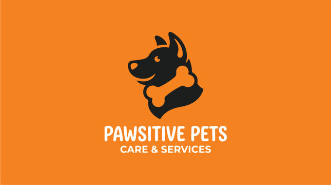 Pawsitive Pets Care Services Logo.