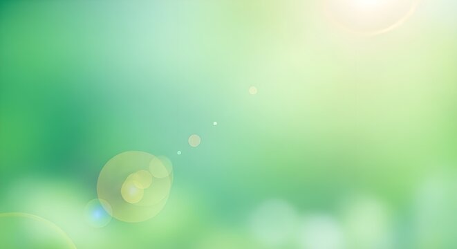 Fondo liso con textura bokeh verde