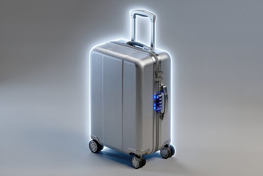 Hardshell Suitcase Displayed In Studio