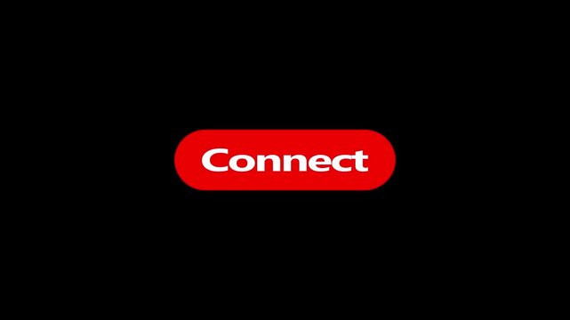 Mouse pointer connects with red button