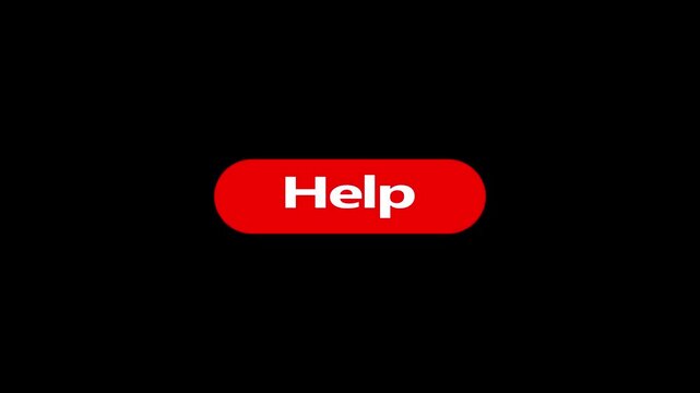 Help button on black background is clicked