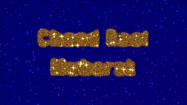 Glittering chand raat mubarak greeting animation