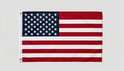 Fototapeta premium The American Emblem: The flag of the United States of America. A symbol of national unity, patriotism, and freedom. The stars and stripes wave with pride.