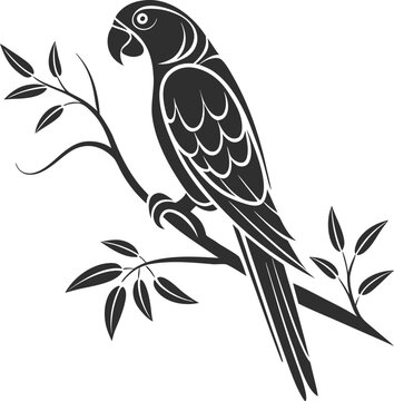 vector illustration of a bird