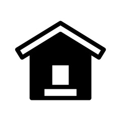 Fototapeta premium Home Icon Vector Symbol Design Illustration