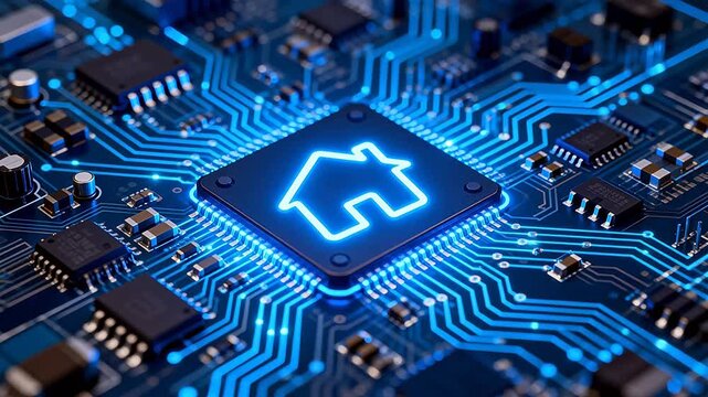 Smart home technology on circuit board