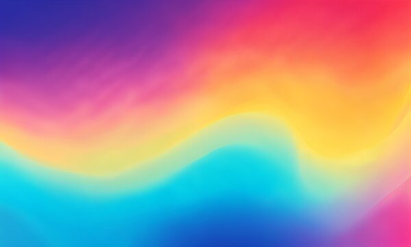 soft abstract fluid background with gentle flowing waves of purple pink yellow and blue colors for a colorful and modern aesthetic with smooth transitions.