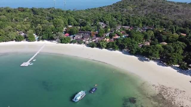 タイのサメット島をドローンで空撮　เกาะเสม็ด　Koh Samet, Thailand　Drone Shooting