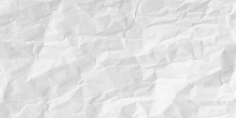 Obraz premium A sheet of white paper that is slightly crumpled or wrinkled with shading indicating texture and creases.