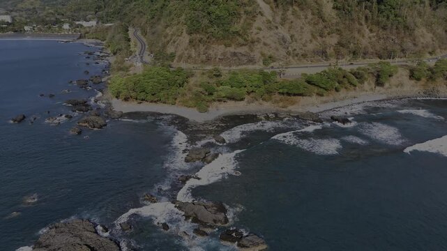 Drone, Jaco Beach, Costa Rica, Mountains, Coastline & rocks