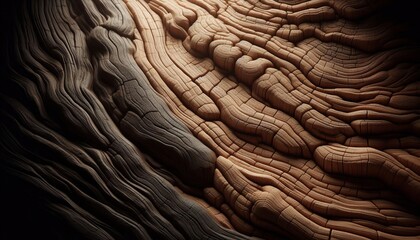 Obraz premium The texture of tree bark a natural background
