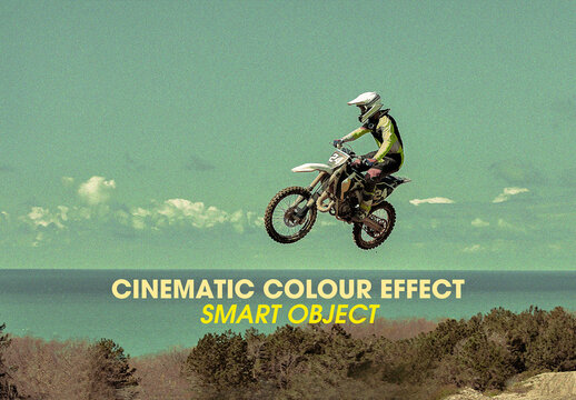 Cinematic Vintage Color Grading Effect