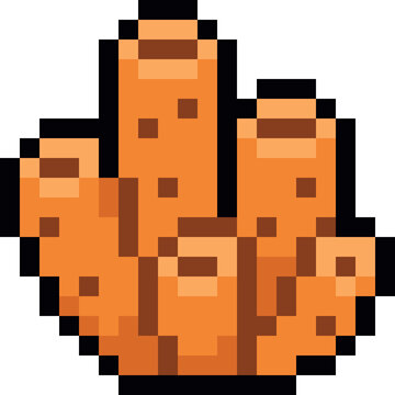 Sponge under the sea pixel