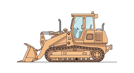 Bulldozer Construction Equipment Heavy Machinery. © Berry