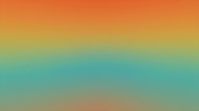 Abstract blend of orange, yellow, green and blue gradient background image