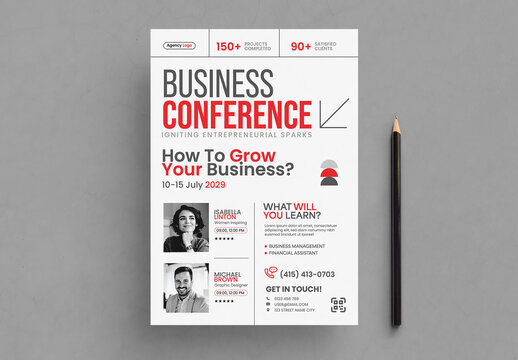 Business Conference Flyer Design