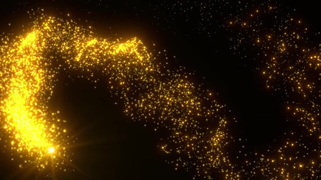 sparkles transparent light logo transition animation effect