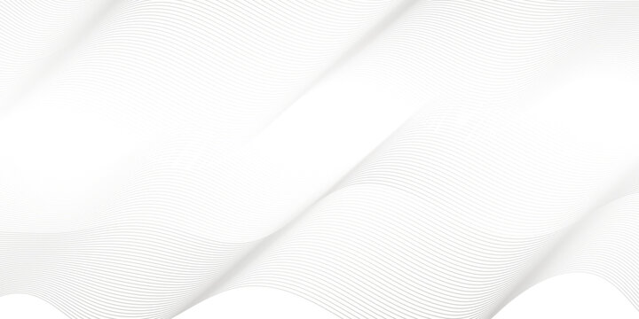 Beautiful dynamic smooth space texture background. vector wave digital white and gray gradient blend futuristic technology. flow tech transparent line stripe energy connection web music and sound.